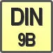 Piktogram - Typ DIN: DIN 9B